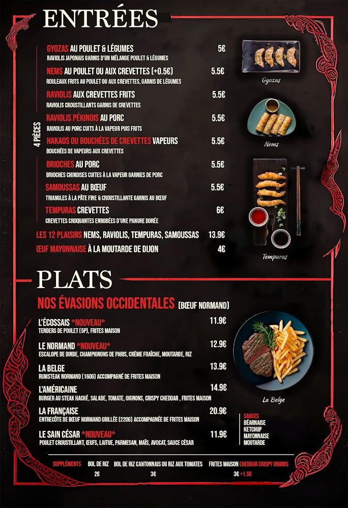 Restaurant Ô 888 - Menu Image 3